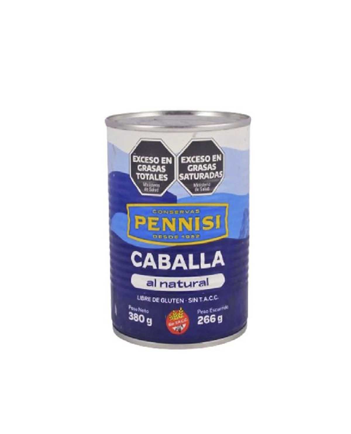 Caballa Pennisi Al Natural 380 Gr